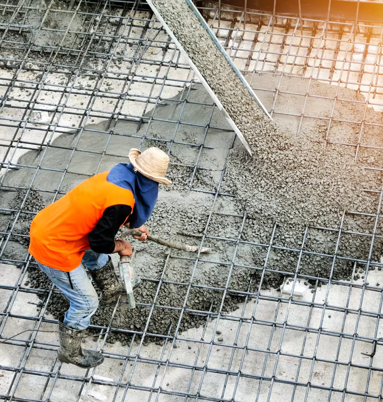 high-angle-view-man-working-construction-site